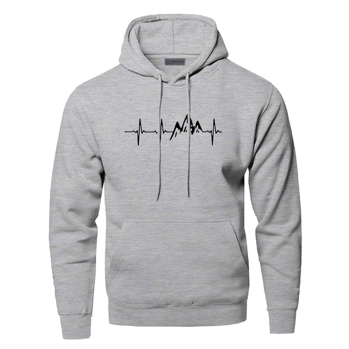 Beautiful Men's Polyester Fiber Compass Hoodie
