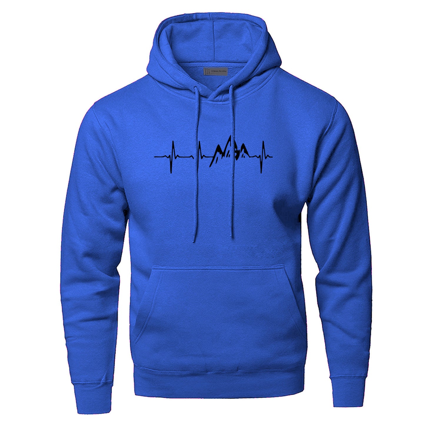 Beautiful Men's Polyester Fiber Compass Hoodie