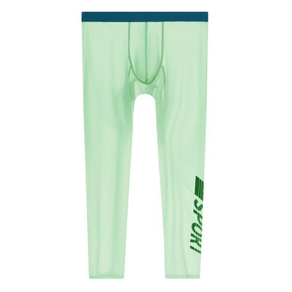 Ice Silk High Elastic Seamless Tight thin Pants