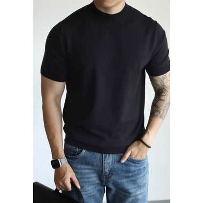 Knitwear Slim-fit Commute T-shirt