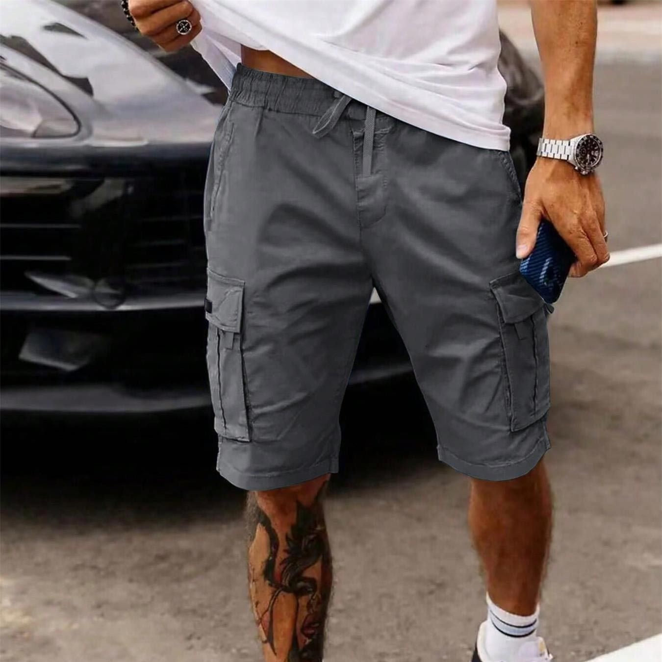 Men Straight Short Pants