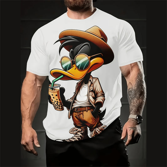 Men's Loose Cartoon 3d T-Shirt