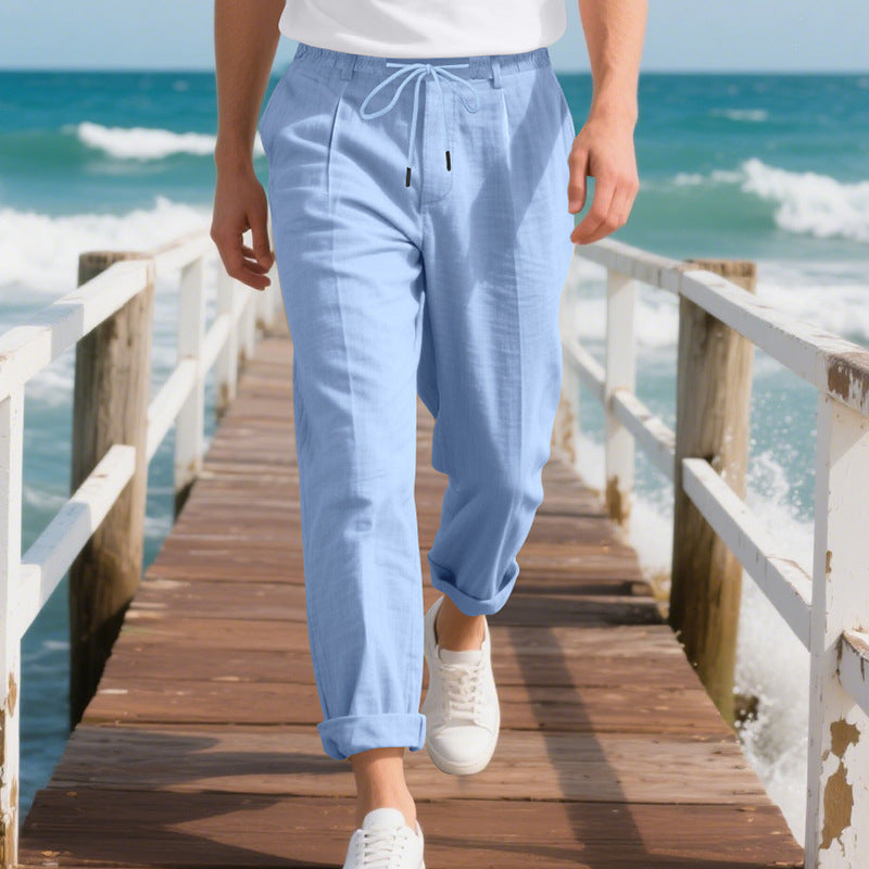 Men's Linen Casual Pants