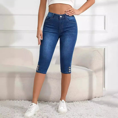Women's Oversized Jeans Breasted