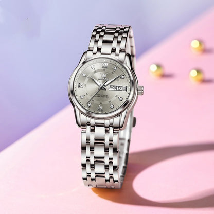 Roman Scale Fashion Quartz Watch Waterproof
