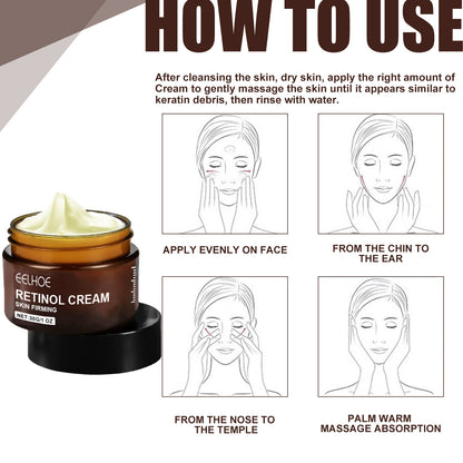 Retinol Anti Aging Wrinkle Removal Firming Cream