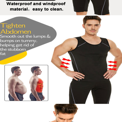 Sports Tank Top Running Bodysuit Set