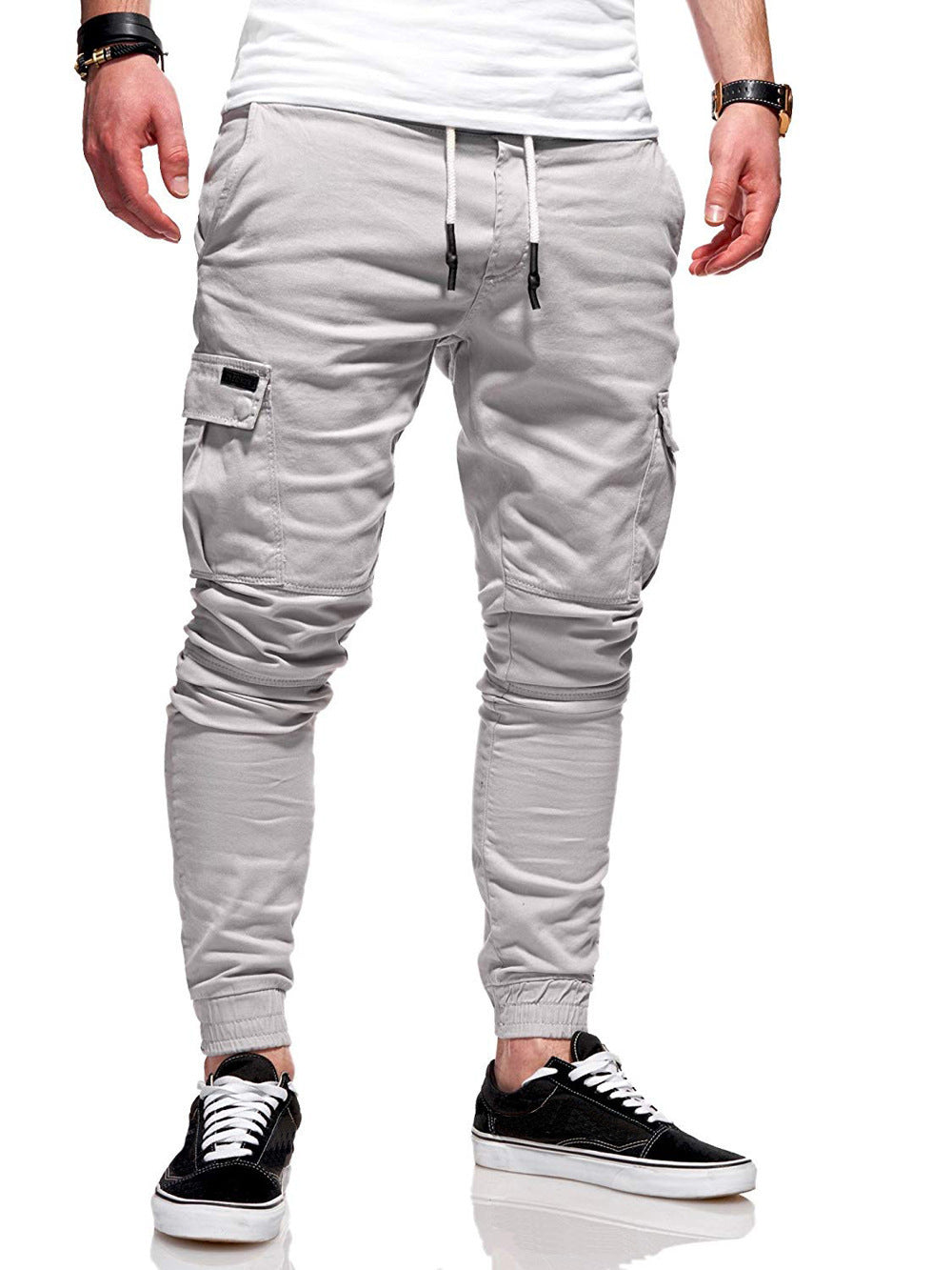 Overalls Lace Elastic Baggy Pants Leisure