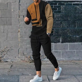 Men's Ethnic Style Long Sleeve Trousers