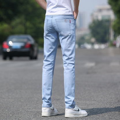 Men's Slim Straight Stretch Jeans