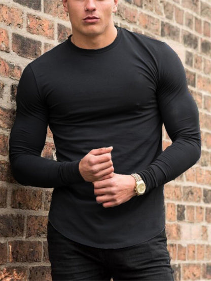 Men's Fitness Slim Long Sleeve T-shirt