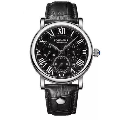 Multifunctional Fashion Quartz Watch thin Belt