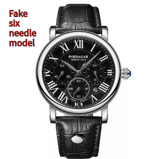 Multifunctional Fashion Quartz Watch thin Belt