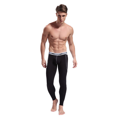 Men's Viscose Soft Slim-fit Stretch Long Johns