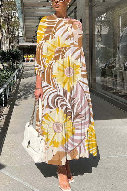 Women's Three Quarter Sleeve Skirt