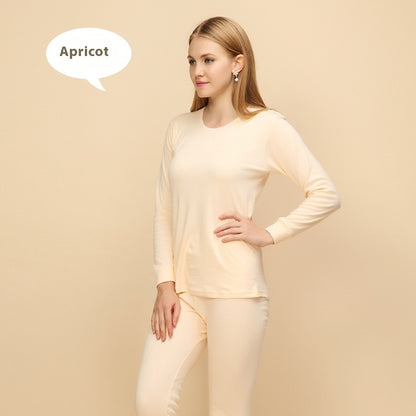 Men's Pure Cotton Thermal Underwear Suit