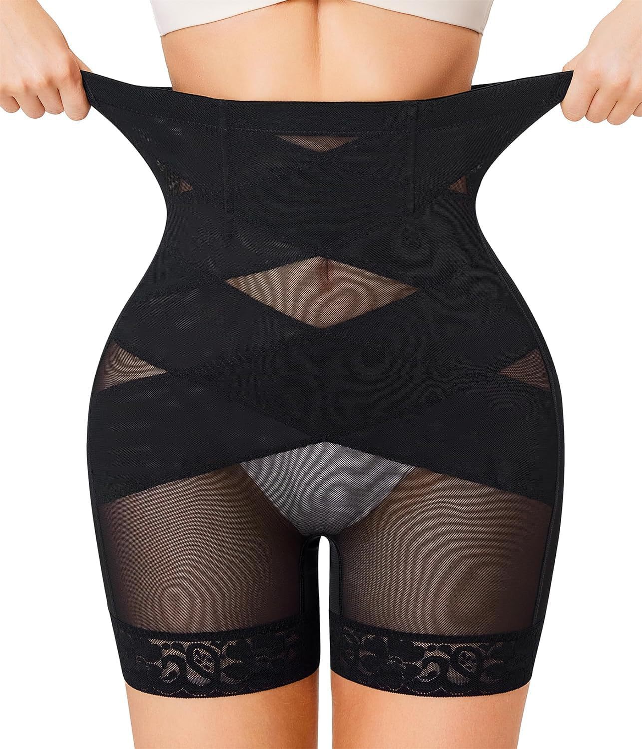 Mesh Lace Breathable Hip Lifting