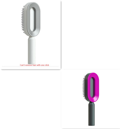 Self Cleaning Hair Brush Hair Loss Airbag Massage