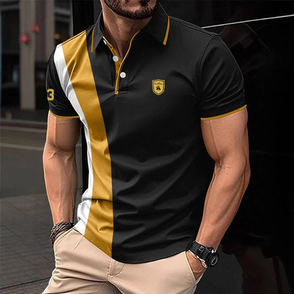 Men's Polo T-Shirt Short Sleeve