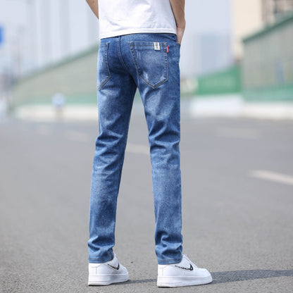 Men's Slim Straight Stretch Jeans