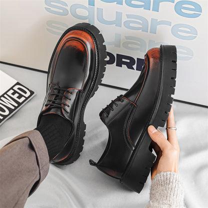 Men's Thick-soled Height-increasing Leather Shoes