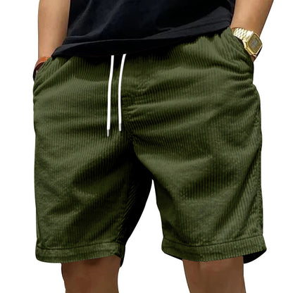 Men's All-matching Thin Corduroy Shorts