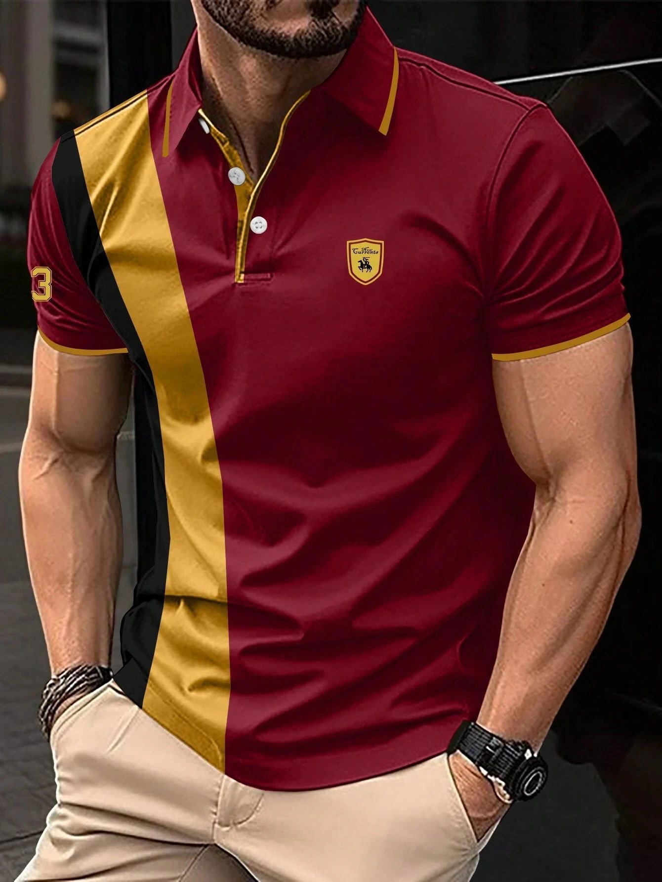 Men's Polo T-Shirt Short Sleeve