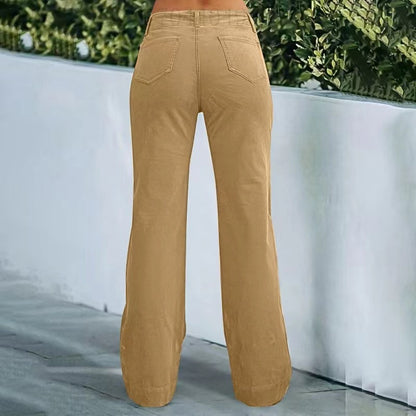 Lightweight Zipper Pocket Exercise Workout Pants
