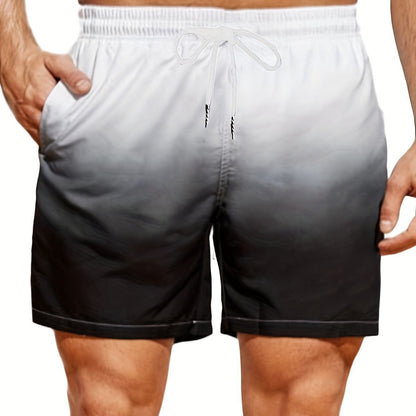 Men's Fashion Gradient Color Shorts