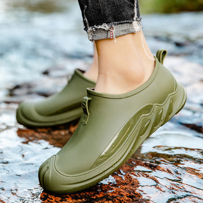 Men's Fashion Rain Boots Short