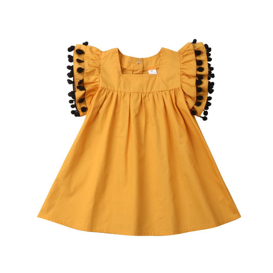 Children Clothing Sleeveless Kids Girls Dress