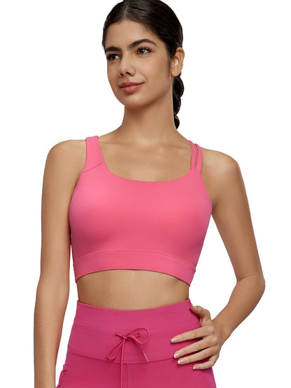 Sexy Oblique Shoulder Sports Vest Female
