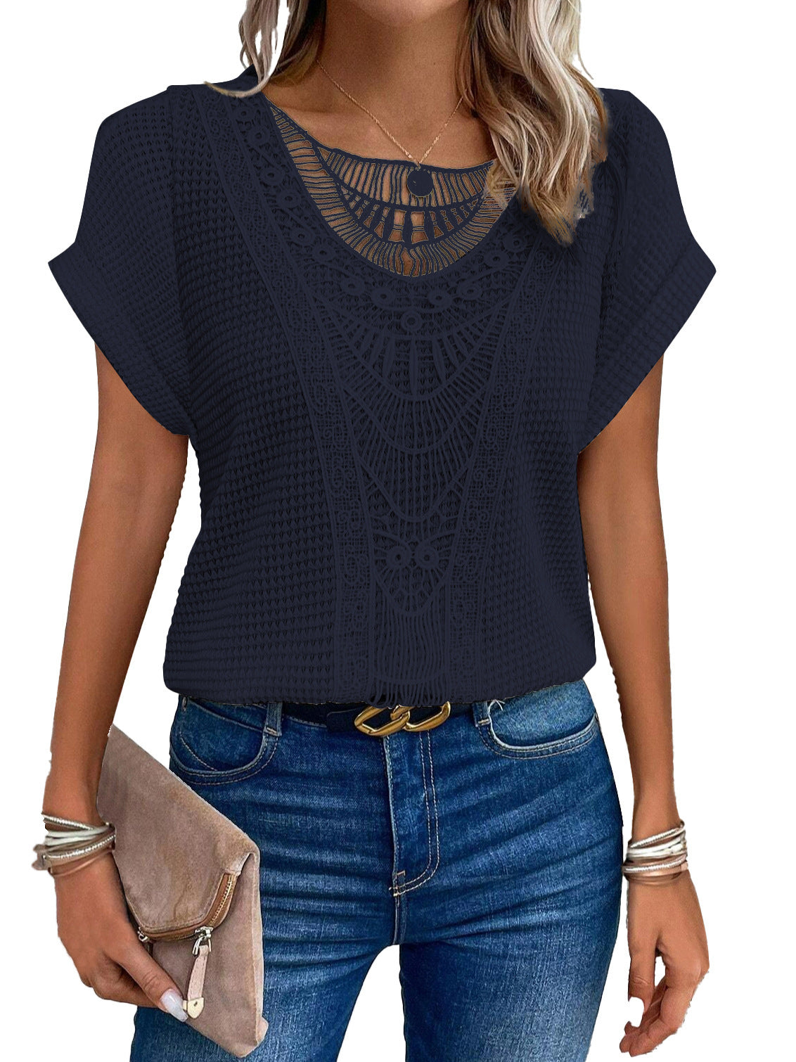 Fashion Ethnic Style Tops Women's Clothing