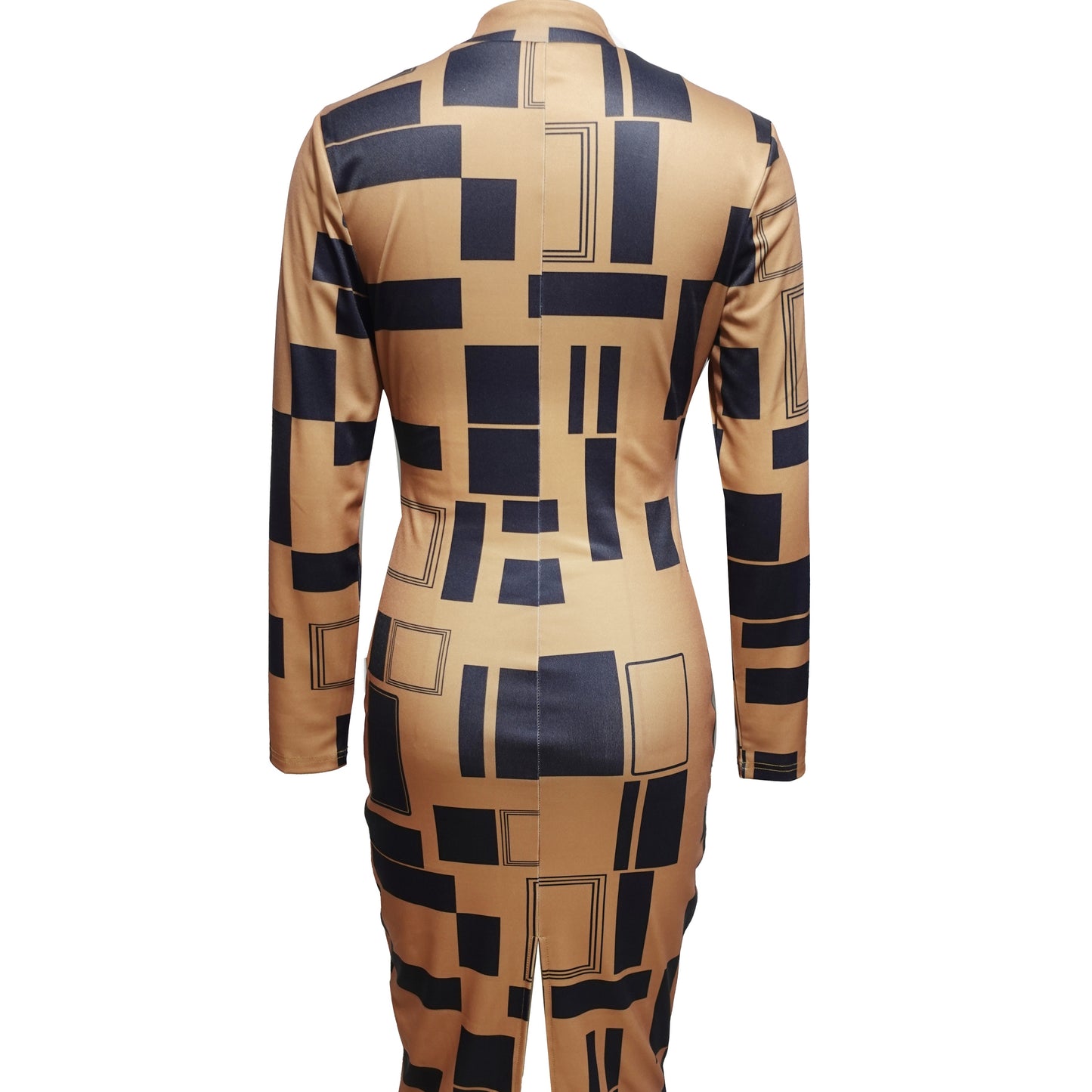 Nice Block Splicing Dress