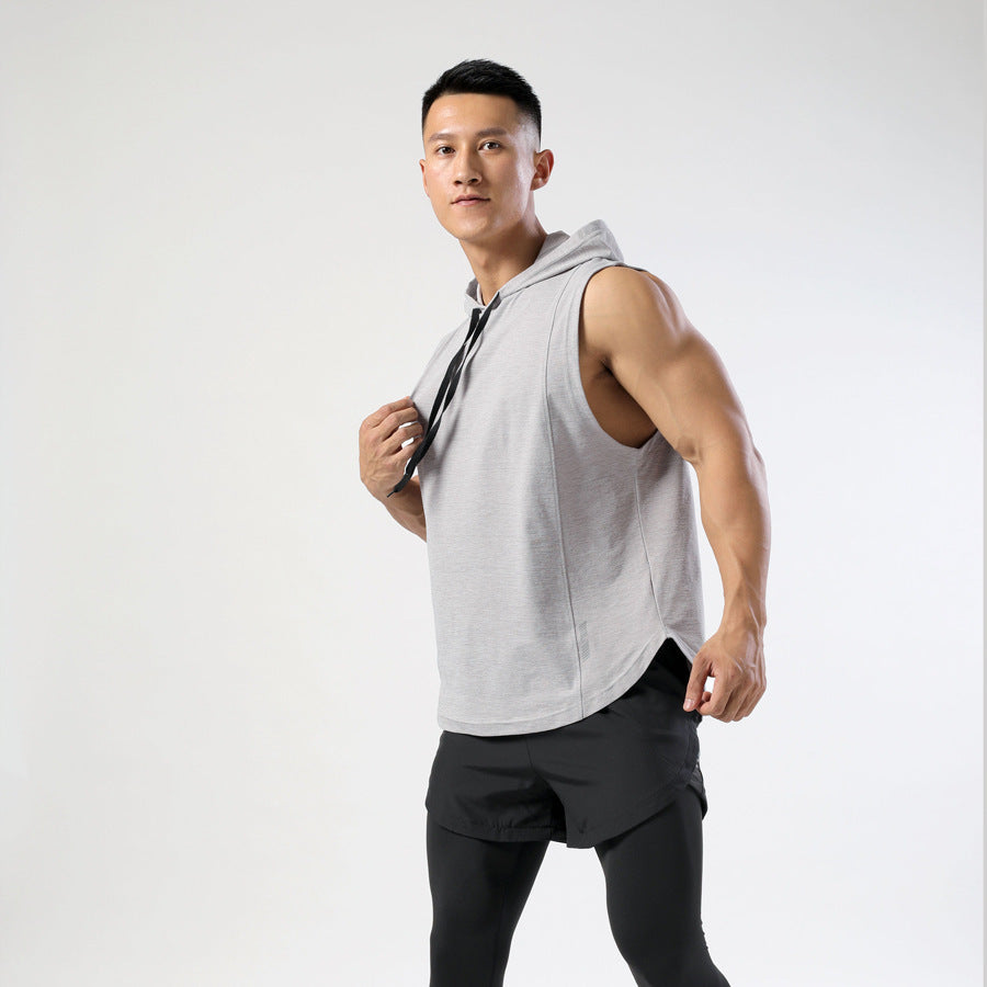 Hooded Sleeveless T-shirt Men's