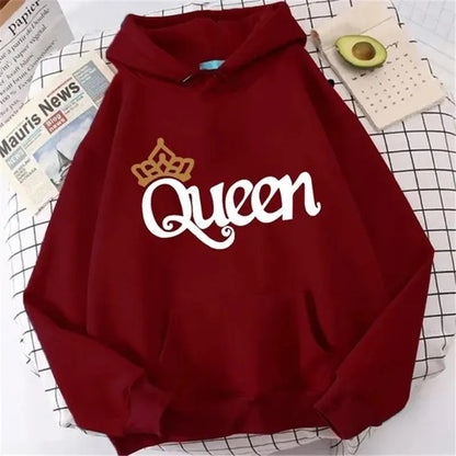 QUEEN Fleece Hooded Sweatshirt